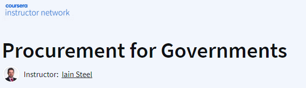 Procurement for Governments